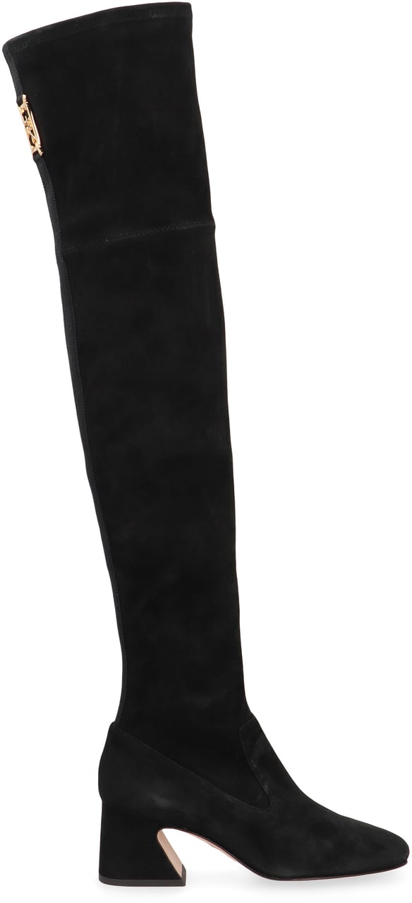 Alberta Ferretti Suede boots Zwart