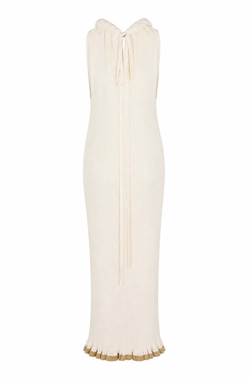 Alberta Ferretti Dresses Fantasia Bianco Wit