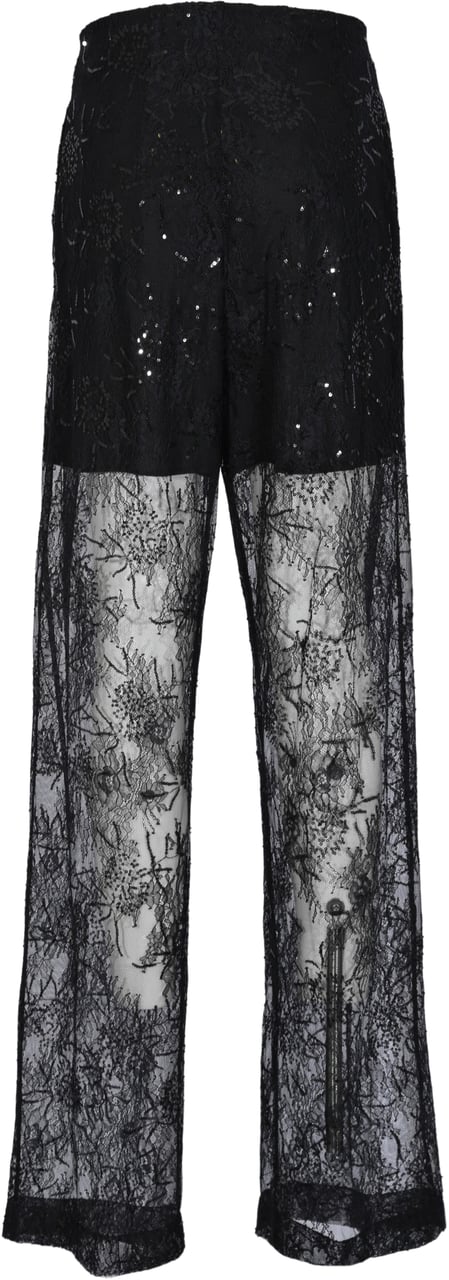 Alberta Ferretti Trousers Black Zwart