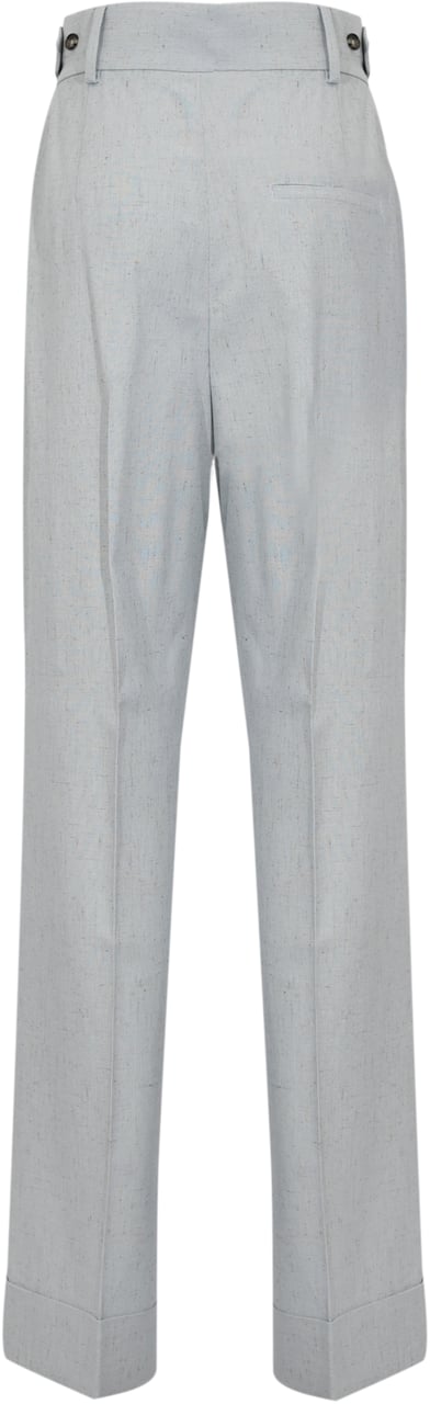 Alberta Ferretti Trousers Clear Blue Lichtblauw