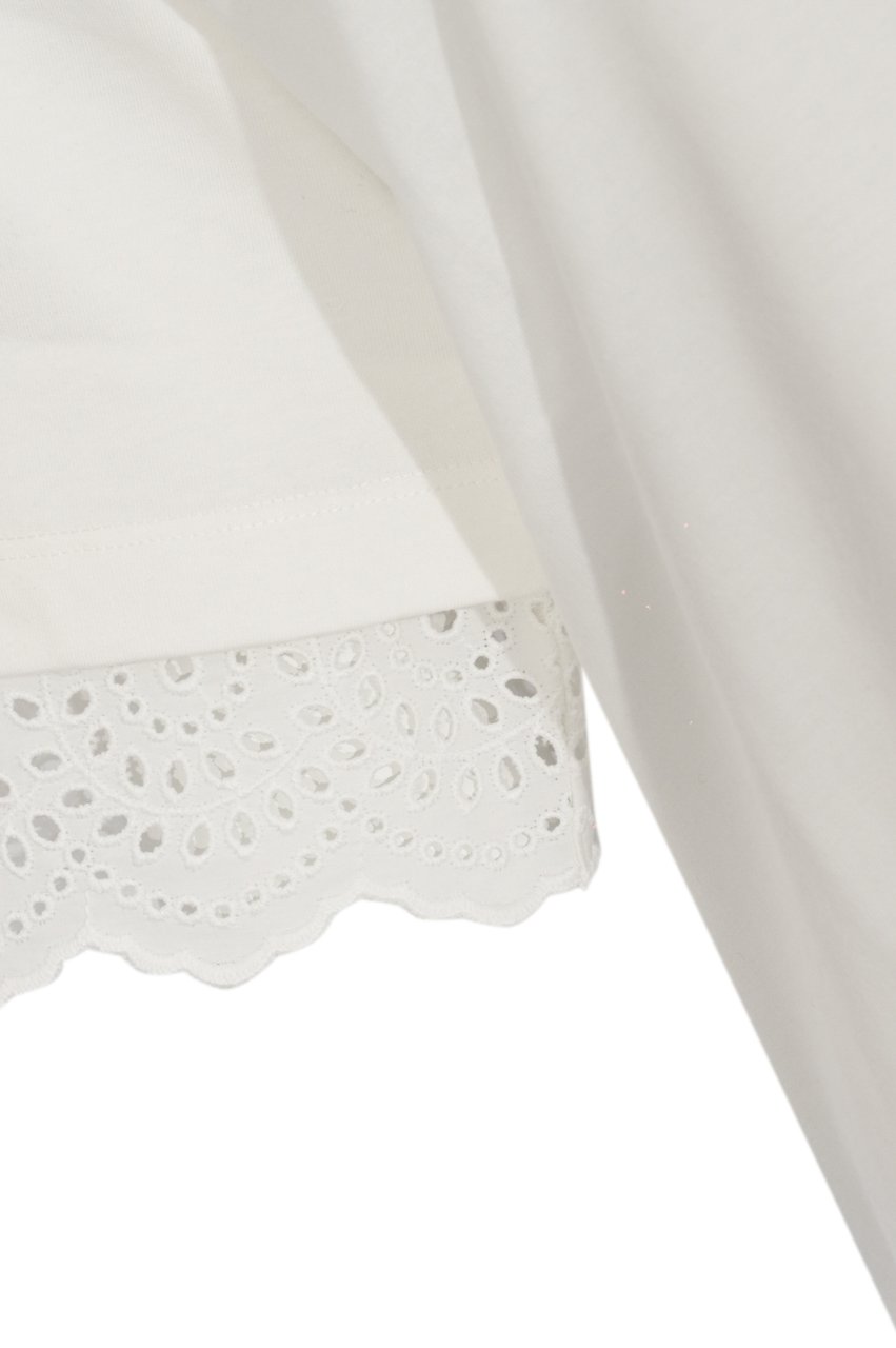 Alberta Ferretti T-Shirts And Polos Bianco Wit