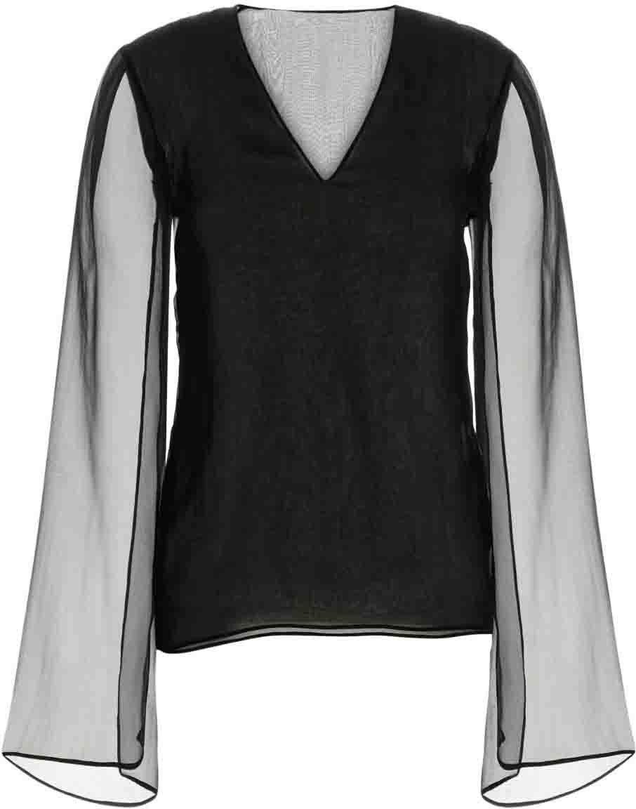 Alberta Ferretti Shirts Black Zwart
