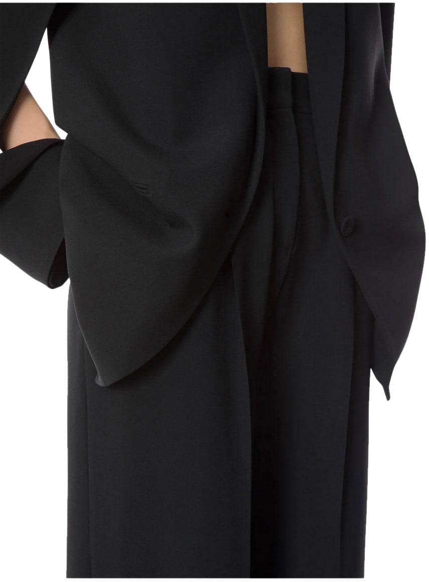 Alberta Ferretti Trousers Black Zwart