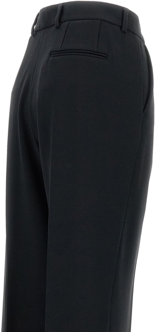 Alberto Biani Flared Cady Pants Zwart