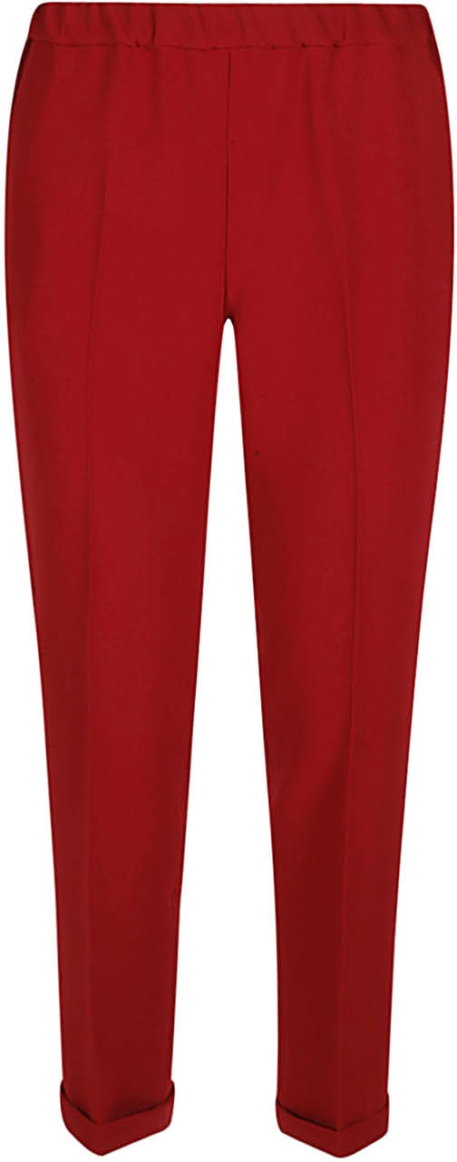 Alberto Biani Trousers Red Rood