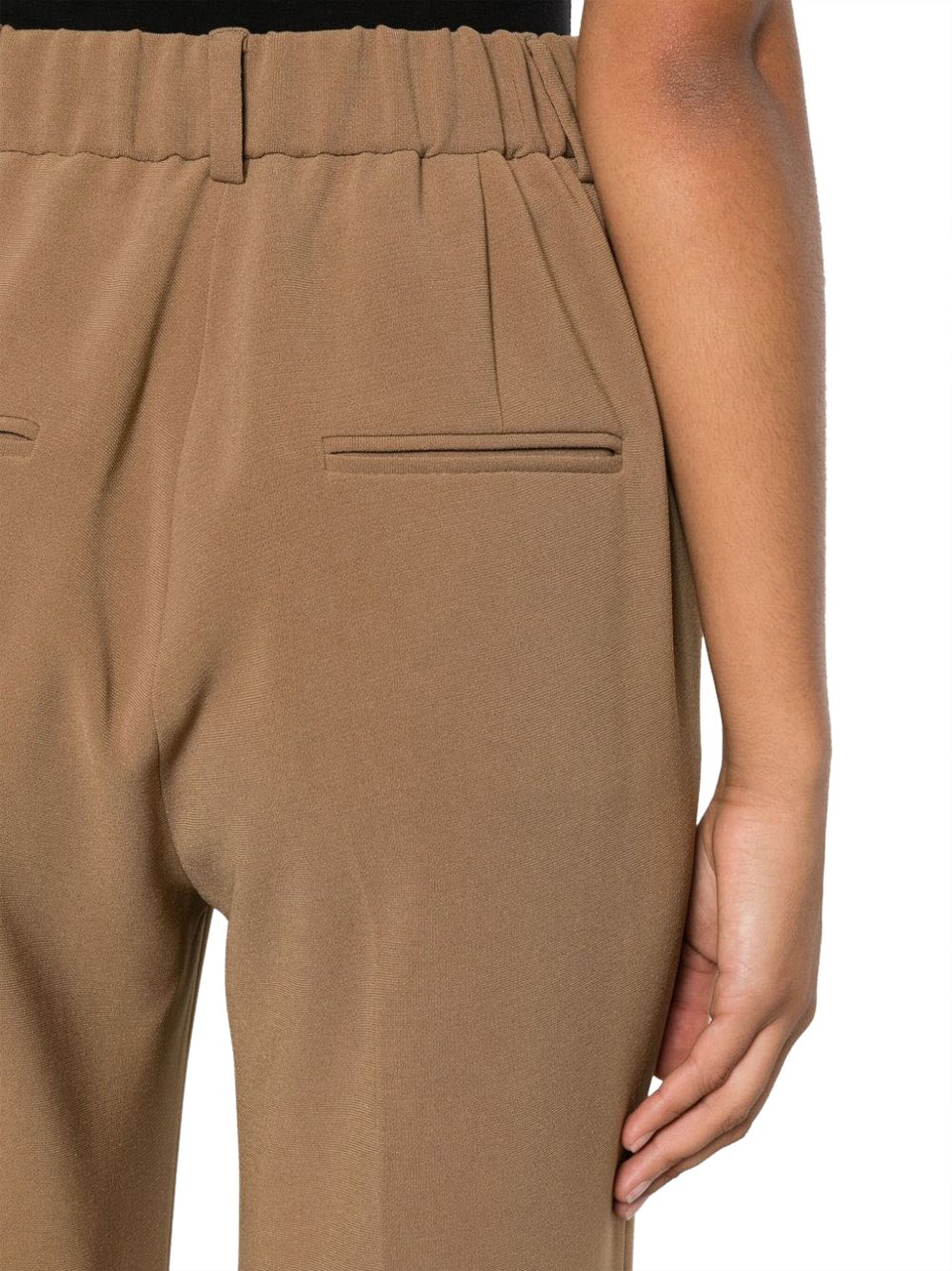Alberto Biani Trousers Camel Beige