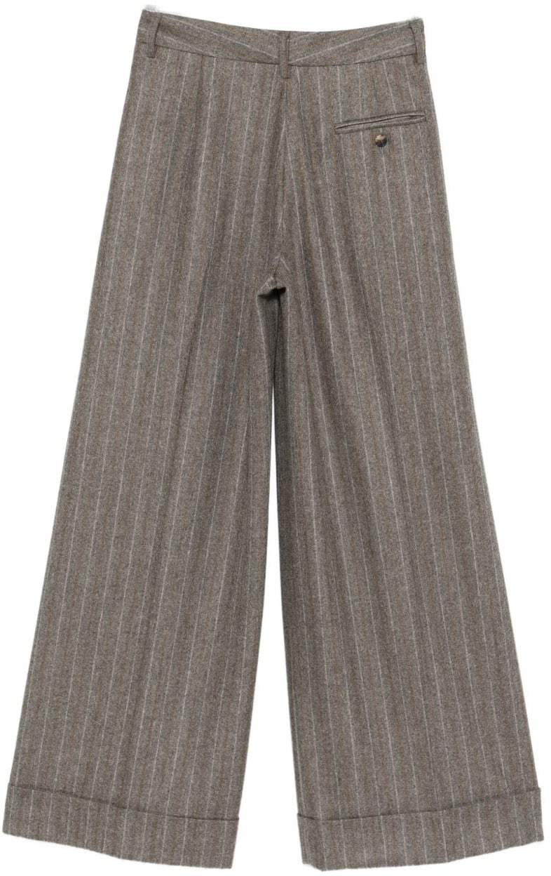 Alberto Biani Trousers Brown Bruin