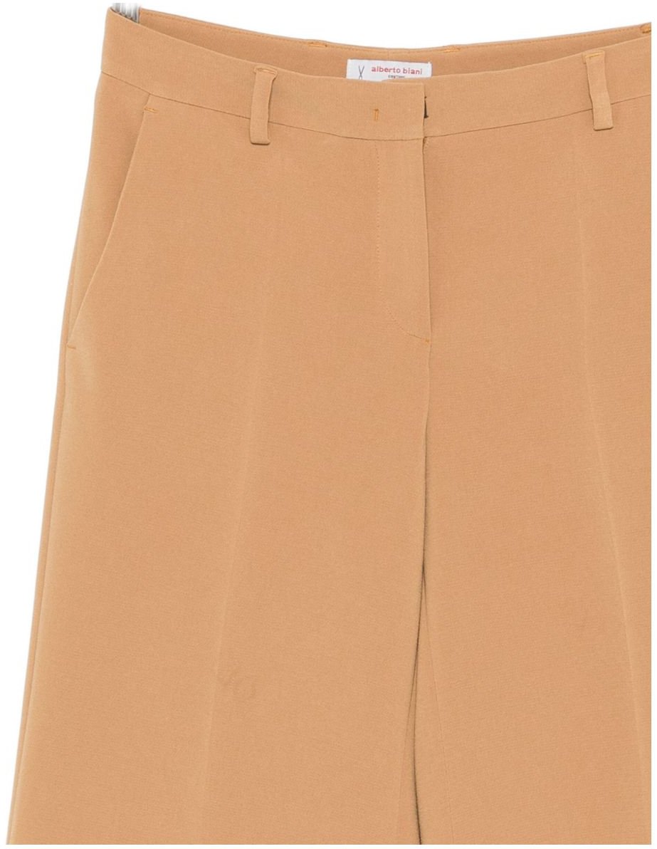 Alberto Biani Trousers Camel Beige