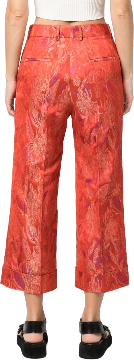 Alberto Biani Trousers Red Rood