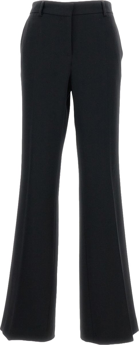 Alberto Biani Flared Cady Pants Zwart