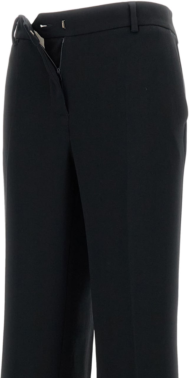 Alberto Biani Flared Cady Pants Zwart