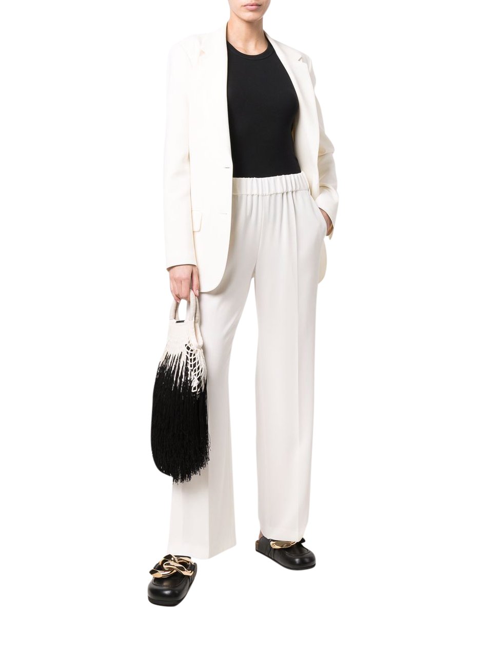 Alberto Biani Trousers White Wit