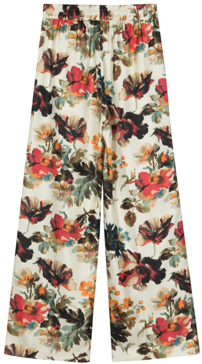 Alberto Biani Trousers White Wit