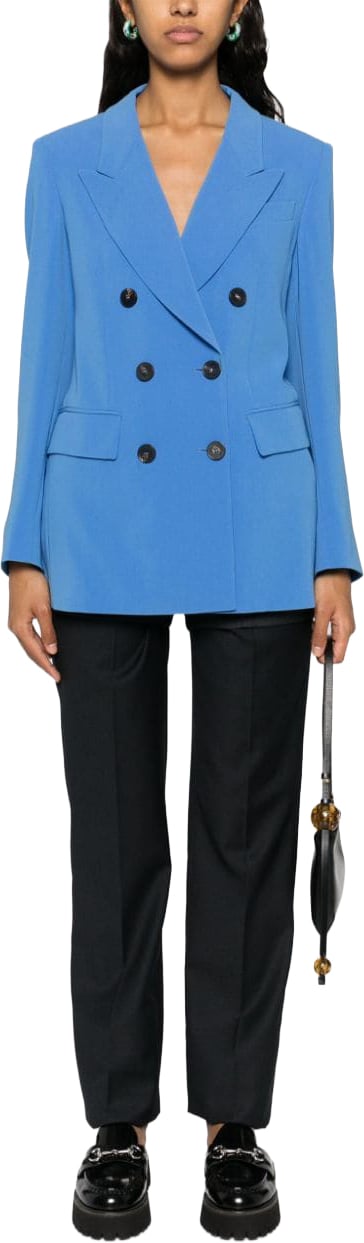 Alberto Biani Jackets Navy Blauw