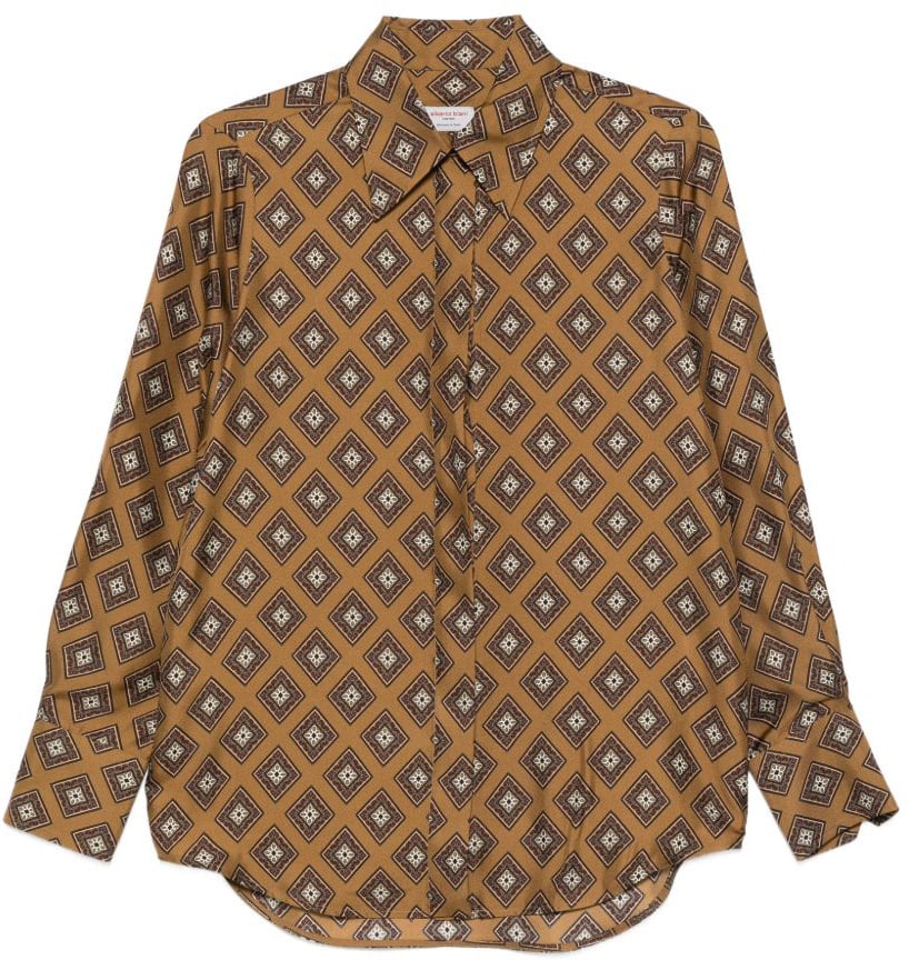 Alberto Biani Shirts Brown Bruin