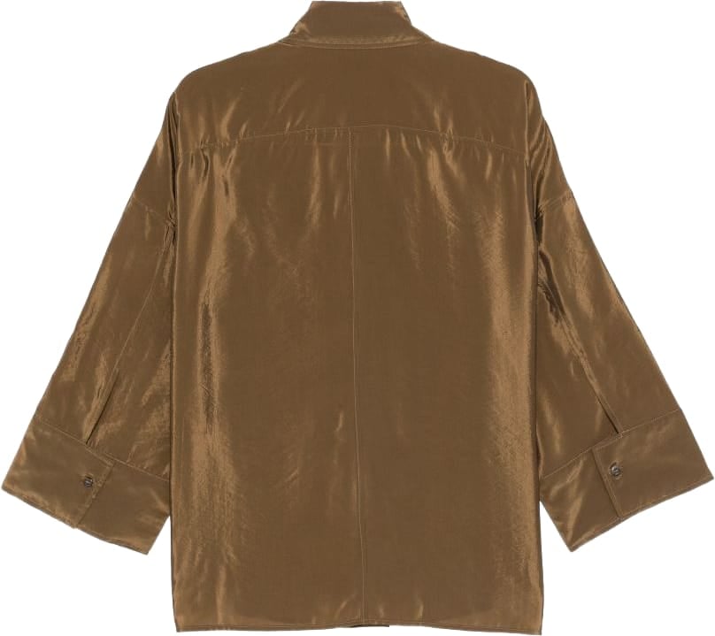 Alberto Biani Shirts Marrone Bruin