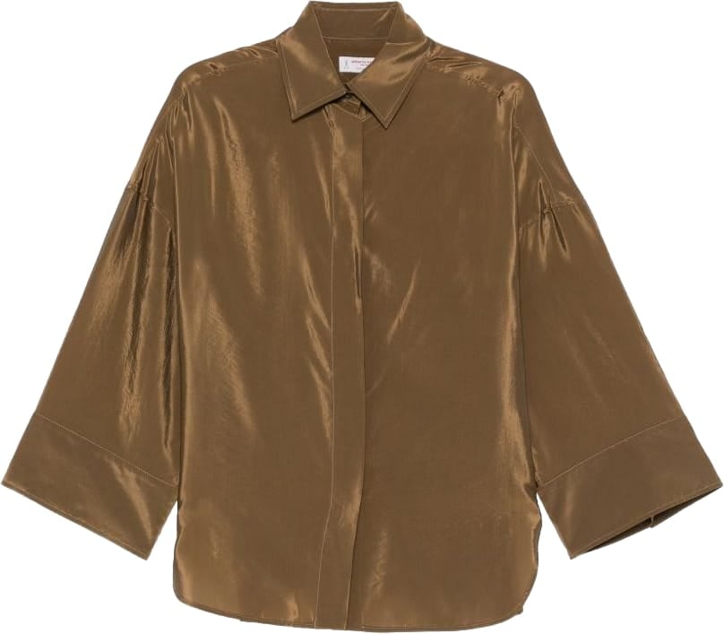 Alberto Biani Shirts Marrone Bruin