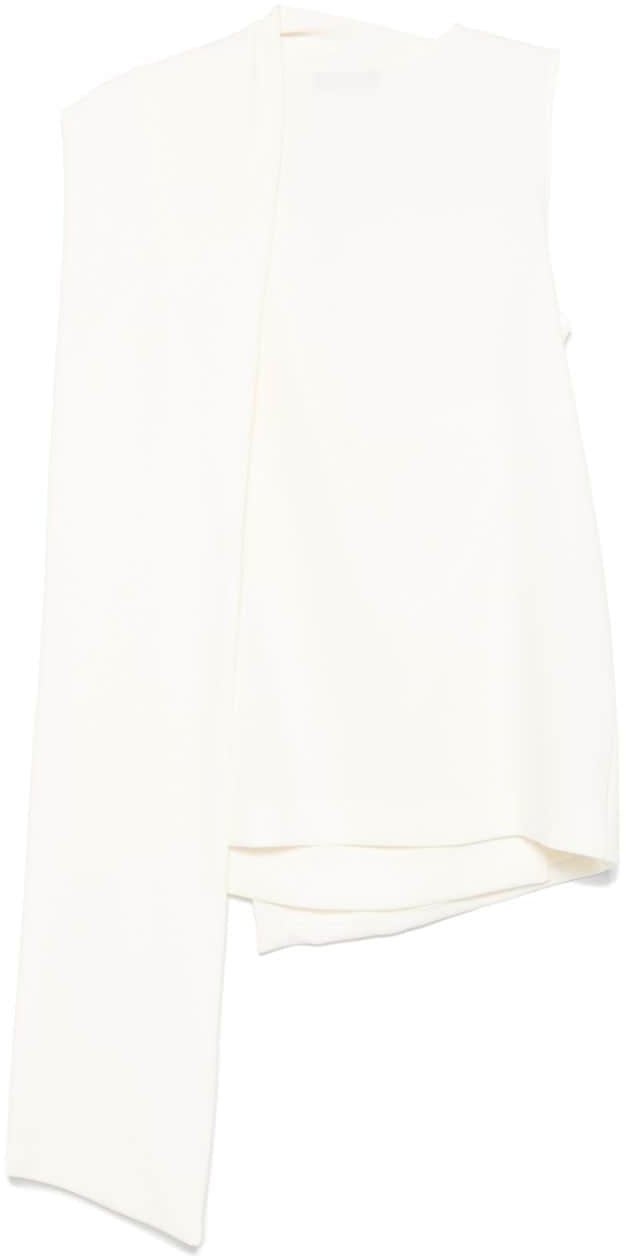 Alberto Biani Top White Wit