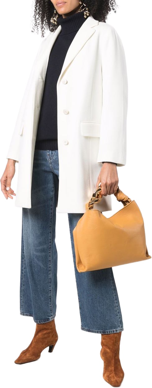 Alberto Biani Coats White Wit