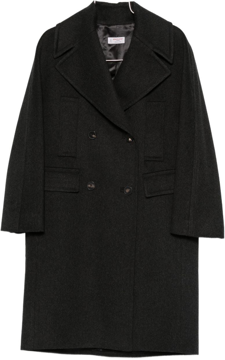 Alberto Biani Coats Grey Grijs