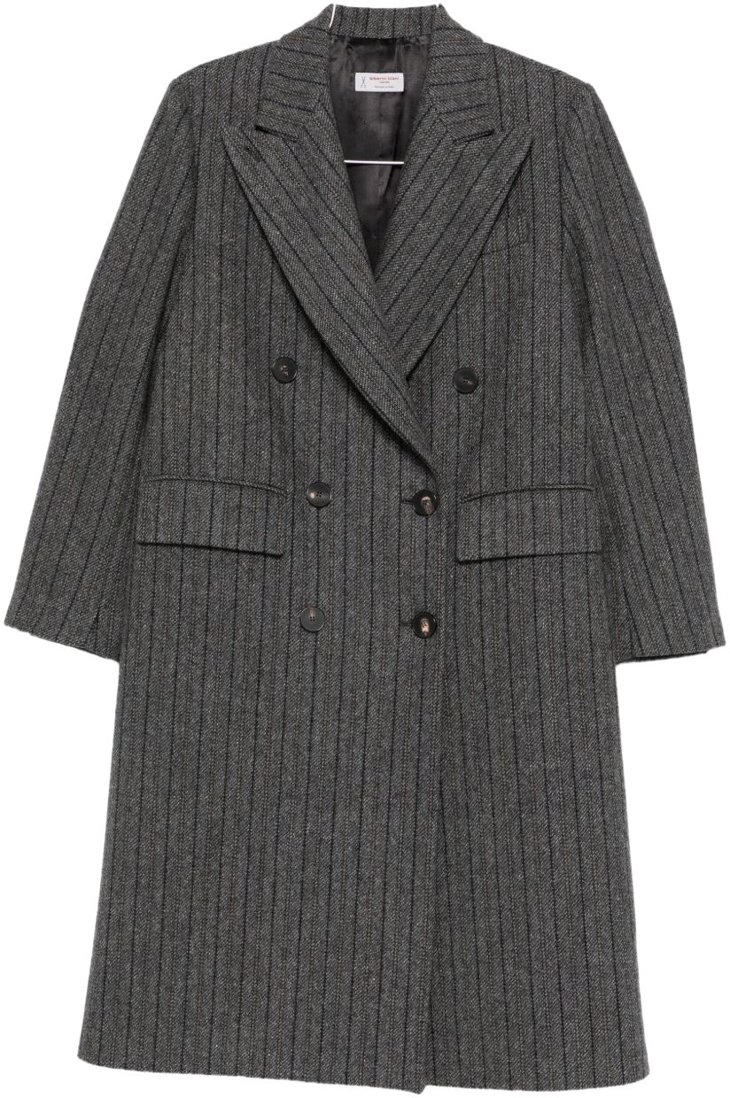 Alberto Biani Coats Grey Grijs