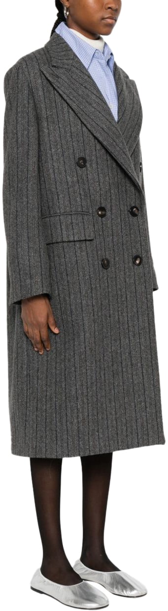 Alberto Biani Coats Grey Grijs