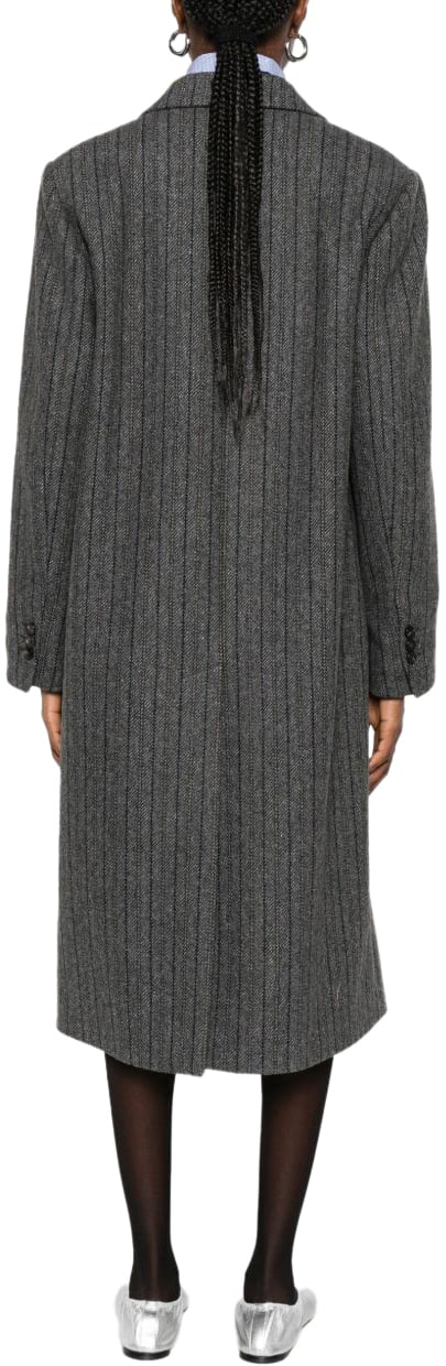 Alberto Biani Coats Grey Grijs