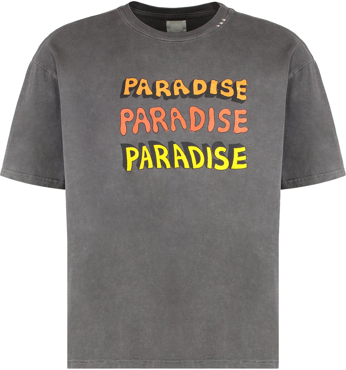 Alchemist Printed cotton T-shirt Grijs