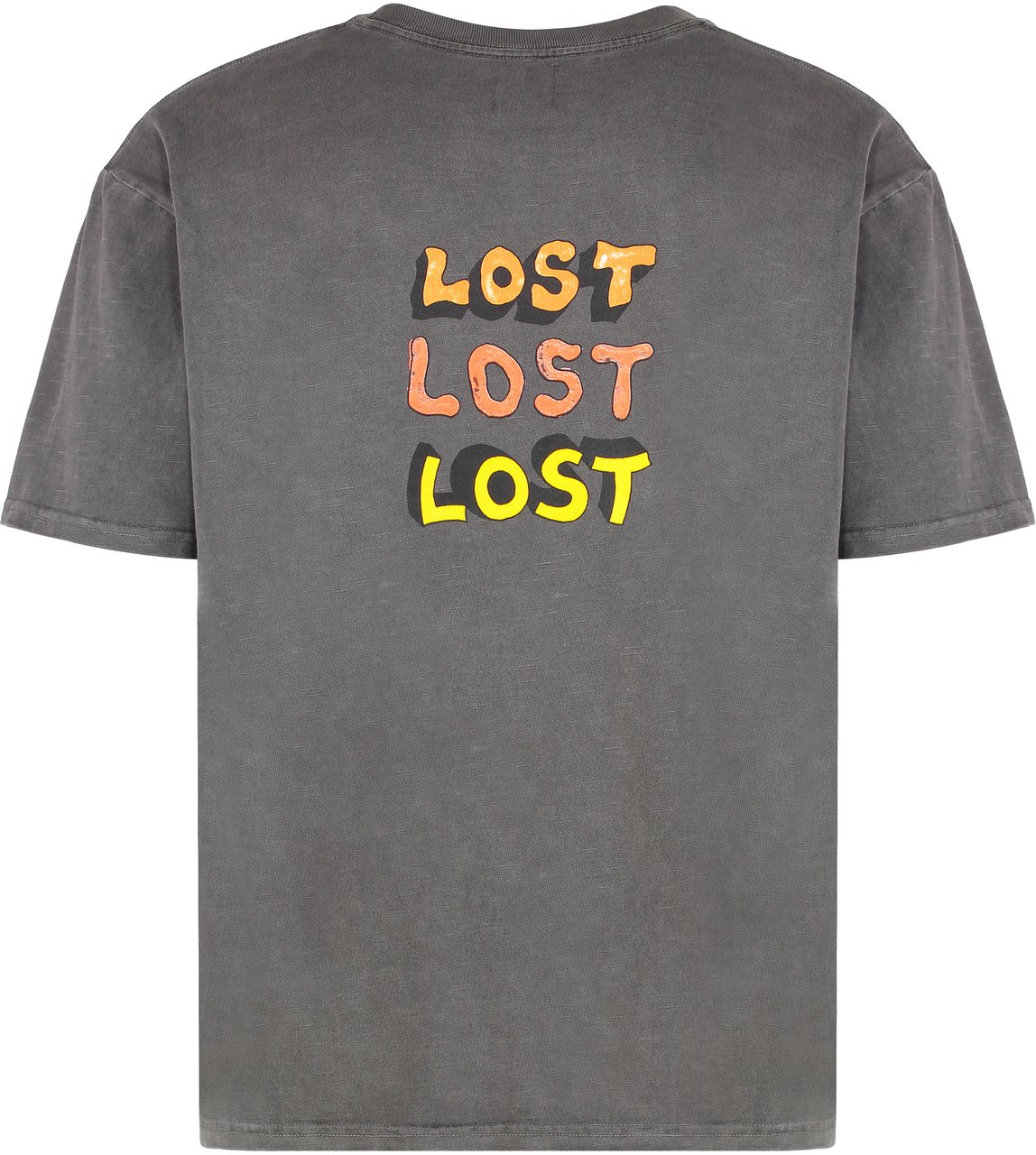 Alchemist Printed cotton T-shirt Grijs