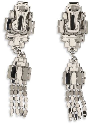 Alessandra Rich Alessandra Rich Silver Metal Earrings Zilver