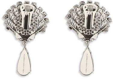 Alessandra Rich Alessandra Rich Silver Metal Earrings Zilver