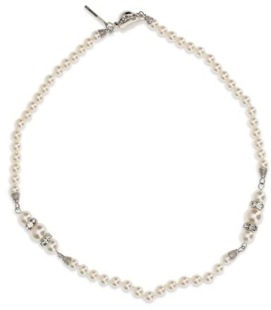 Alessandra Rich Alessandra Rich Silver Metal Necklace Zilver