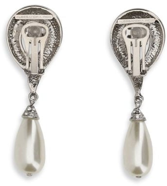 Alessandra Rich Alessandra Rich Silver Brass Earrings Zilver