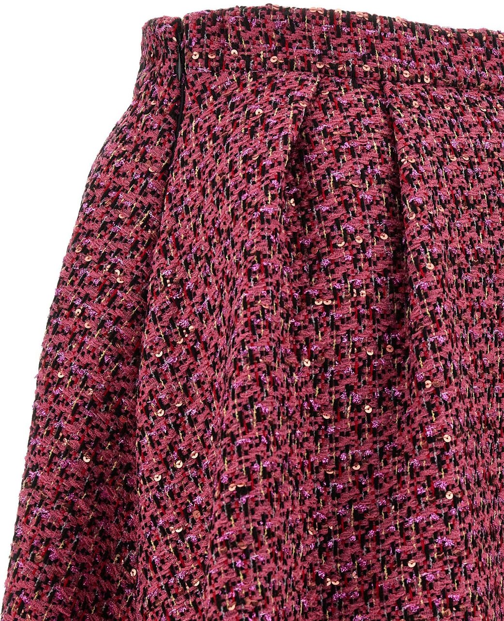 Alessandra Rich Multicolor Polyamide Midi Skirt Divers