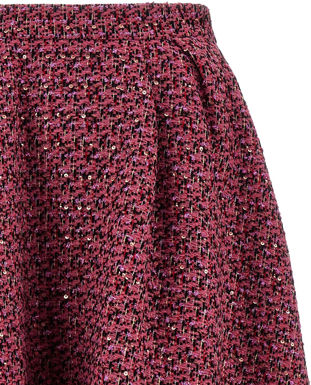 Alessandra Rich Multicolor Polyamide Midi Skirt Divers