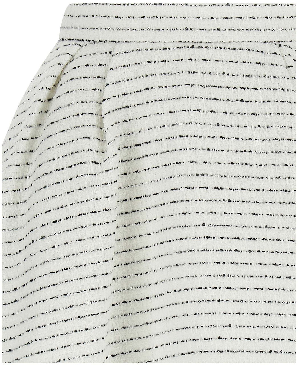 Alessandra Rich White Polyamide Long Skirt Wit