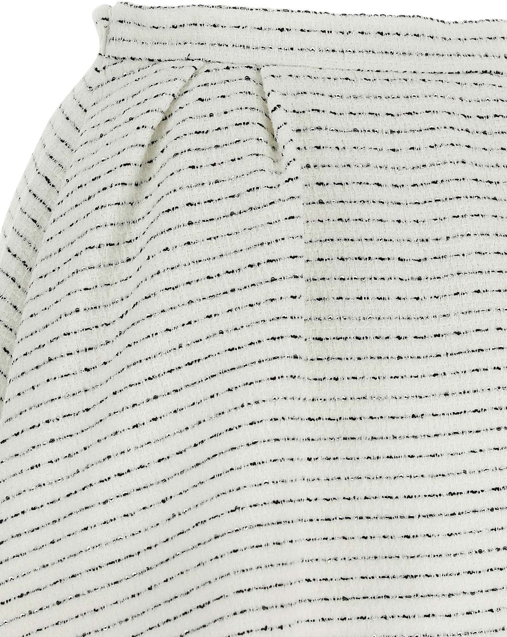 Alessandra Rich White Polyamide Long Skirt Wit