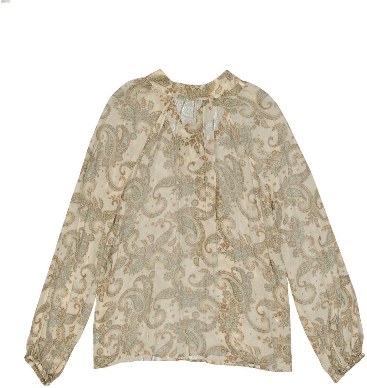 Alessia Zamattio Alessia Zamattio Silk Top Beige