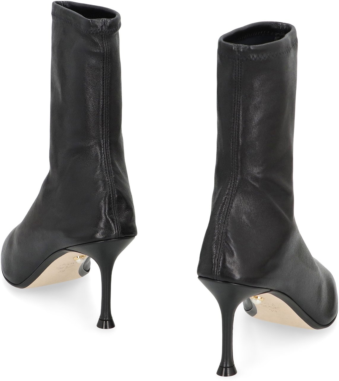 Alevì Etienne Leather ankle boots Zwart