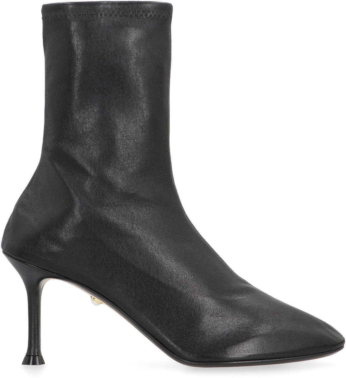 Alevì Etienne Leather ankle boots Zwart