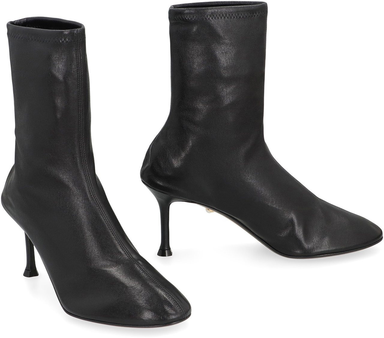 Alevì Etienne Leather ankle boots Zwart