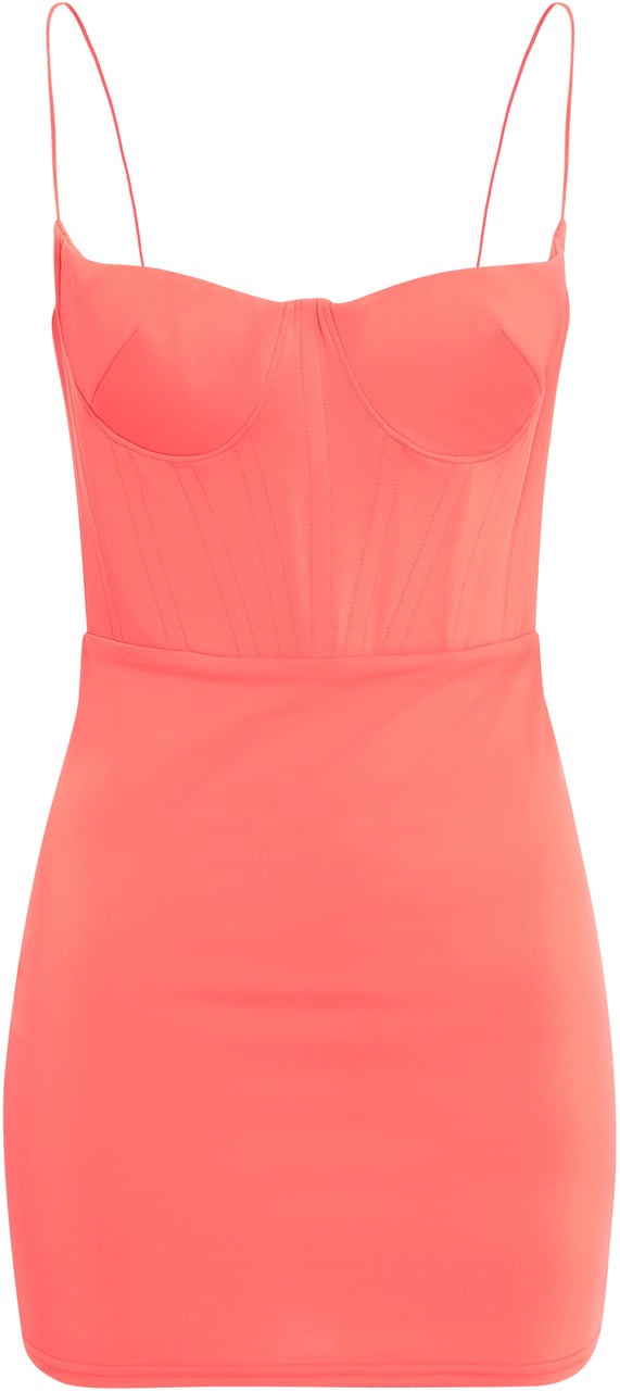 Alex Perry Mini dress in technical fabric Oranje