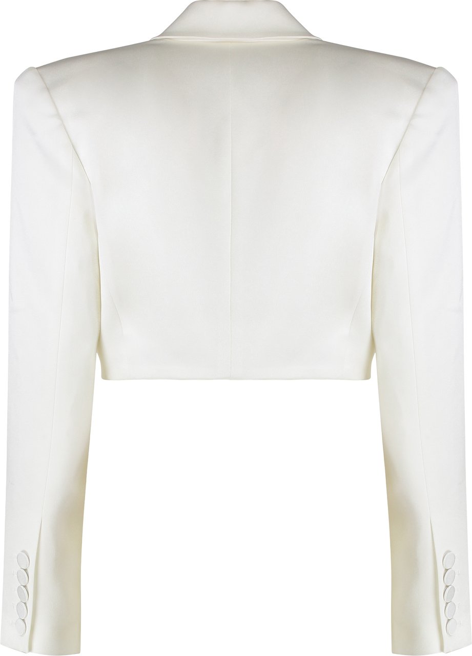 Alex Perry Silk jacket Wit