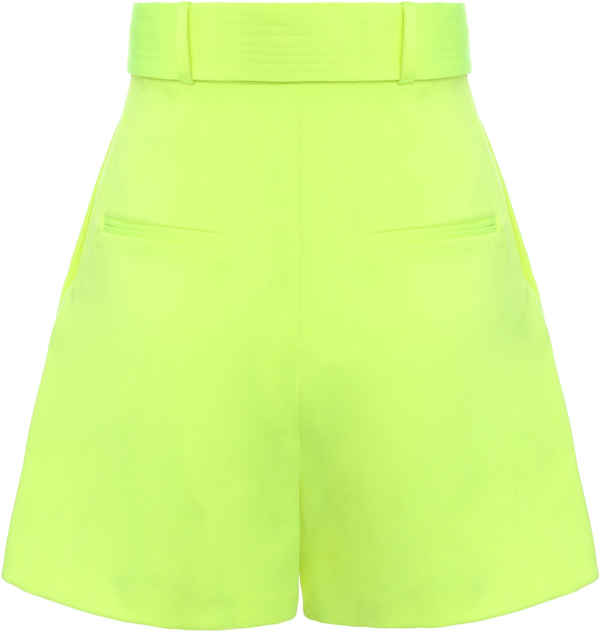 Alex Perry Shorts with belt Geel