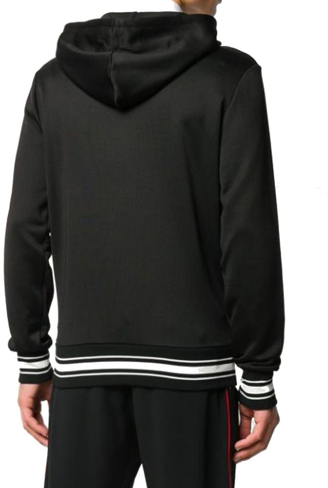 Alexander McQueen Black Cotton Sweatshirt Zwart
