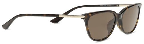 Alexander McQueen Alexander McQueen Brown Acetate Sunglasses Bruin