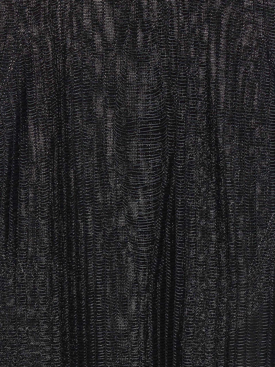 Alexander McQueen Black Viscose Sleeveles T-Shirt Zwart