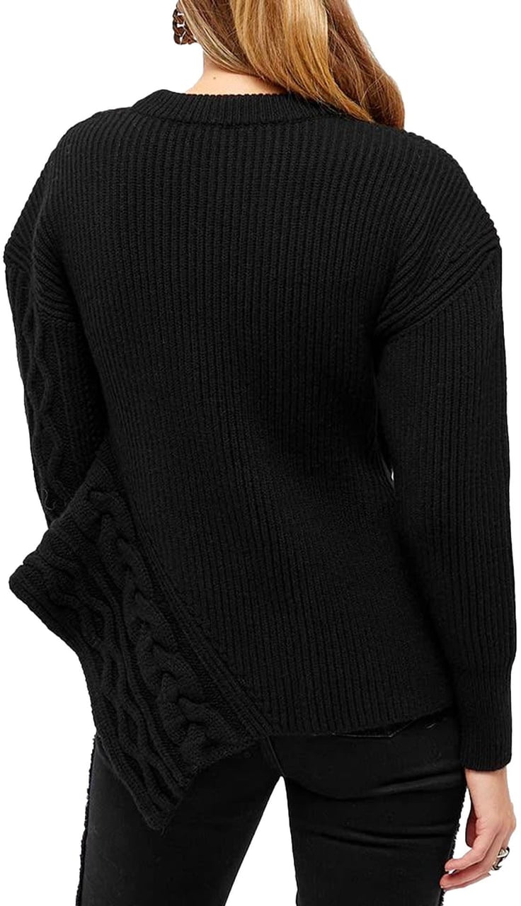 Alexander Mcqueen Asymmetric Wool Jumper Divers