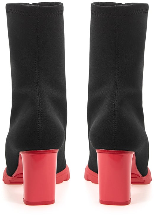 Alexander McQueen Ankle Boots Black Divers