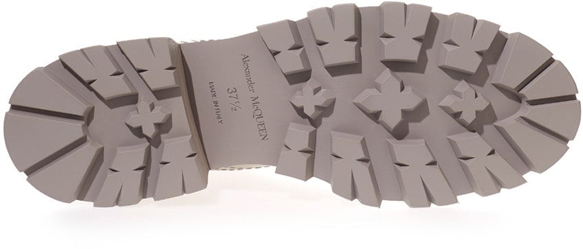 Alexander McQueen Ankle Boots Taupe Divers